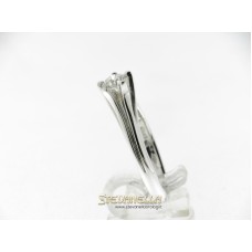 Chimento anello solitario oro bianco e diamante ct.0,50 referenza 82164309